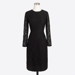 J.Crew Black Lace Dress